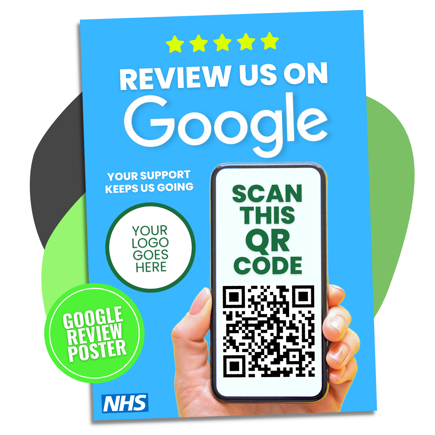 Google Reviews Poster Pharmacy Mentor Get More Customer Reviews Now